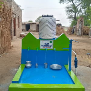 Puits électrique avec robinets et citerne – Pakistan 🇵🇰